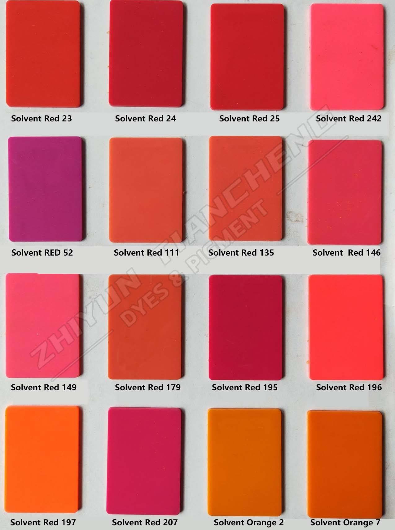 Good Heat Resistance and Lightfastness CAS 52372-39-1 Fluorescent Red GK Solvent Red 197 for Textile Leather Plastic and Rubber