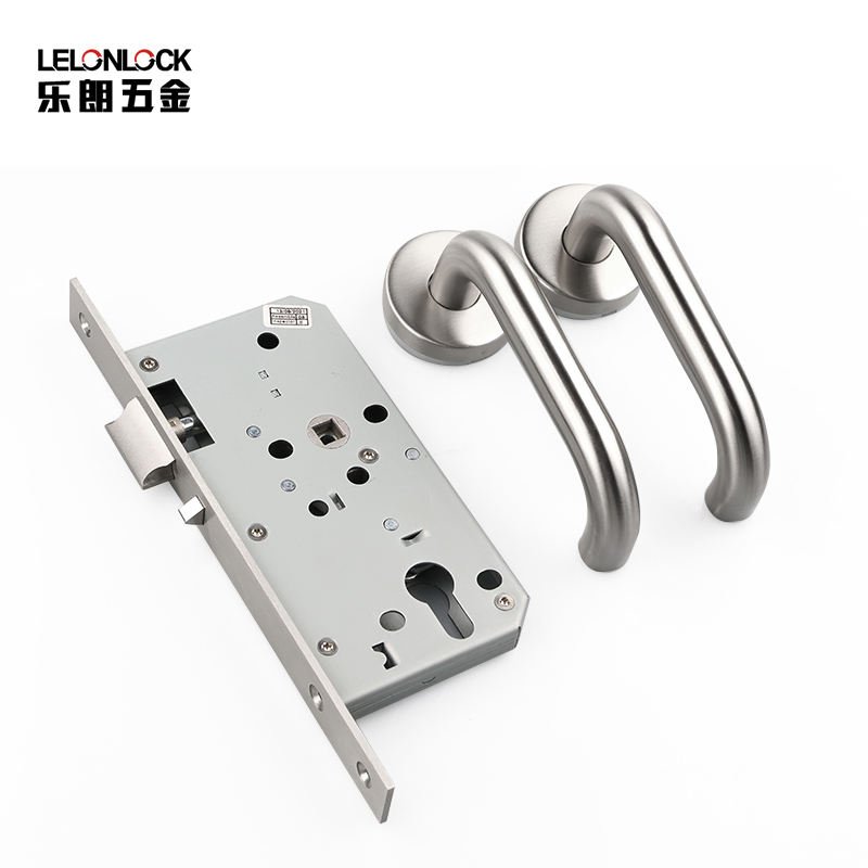 CE Certification SUS 304 Handle 7255 Mortise Door Lock with Emergency Escape Function for Public Place Classroom