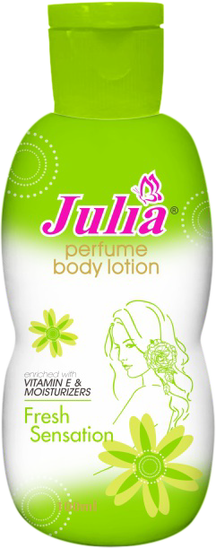 OEM & ODM Julia Body Lotion Unisex Moisturizing Skin Brightening Cream in Plastic Bottle Glycerine & Vitamin E Private Label