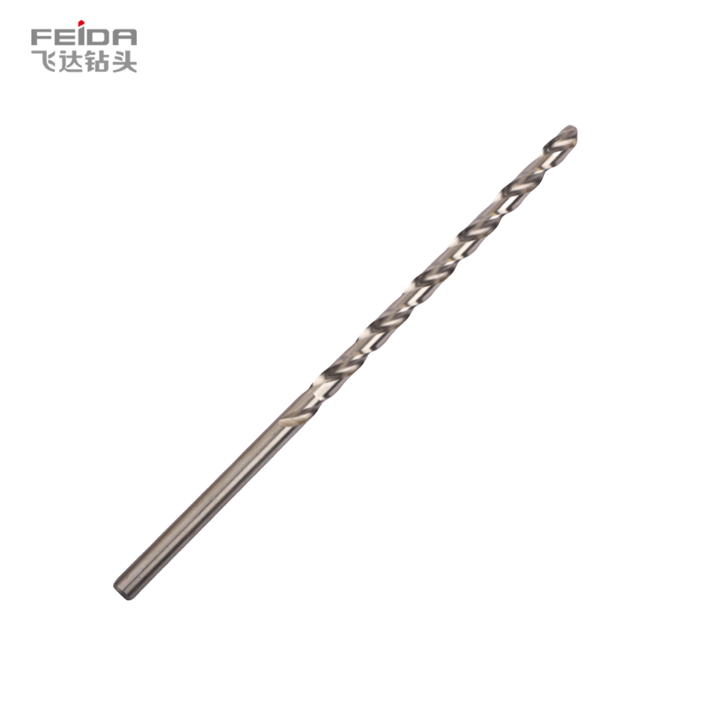 FEIDA High-Speed Steel DIN338 Drill Bit Shank AlTiN/Multilayer TiCN/TiN Coated Straight Twist Bit for Hardened Steel Drilling
