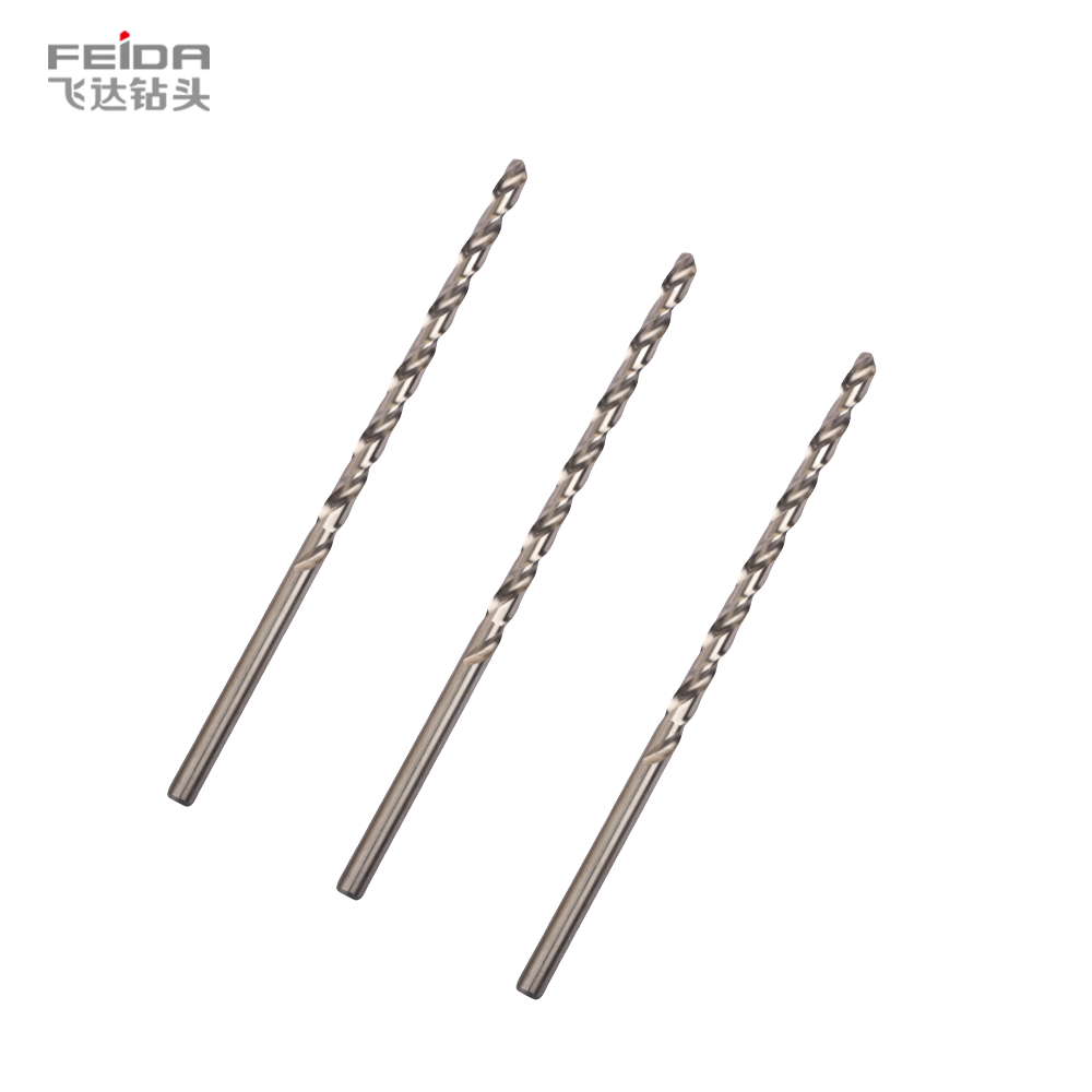 FEIDA High-Speed Steel DIN338 Drill Bit Shank AlTiN/Multilayer TiCN/TiN Coated Straight Twist Bit for Hardened Steel Drilling