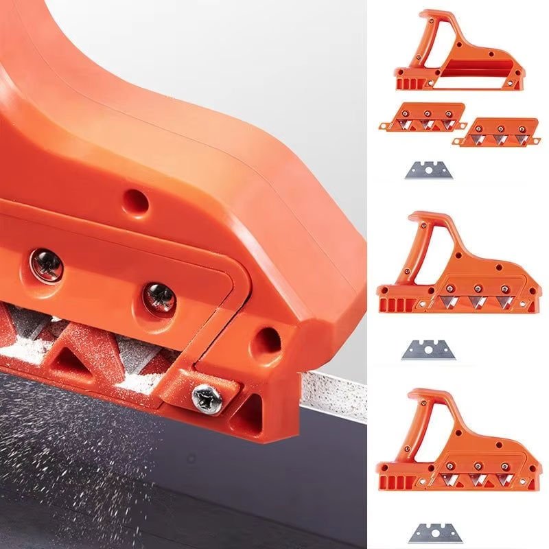 45 Degree Chamfer Plane Edge Corner Trimming Manual Planer Woodworking Blade Edge Corner Planer for Plasterboard Gypsum Board