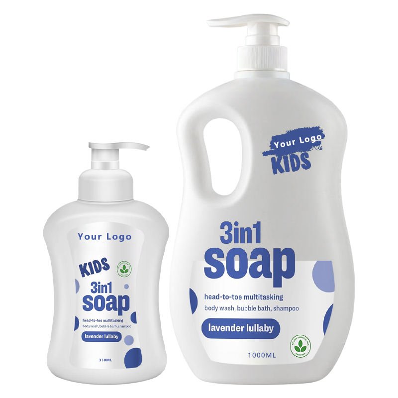 MOQ of 1500pcs Baby Shampoo and Shower Gel 2in1 350/1000ml Berry & Coconut Oil Moisturize the Skin & Cleanse From Head to Toe