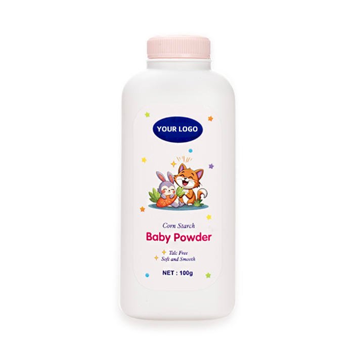 Luxury OEM ODM 30g 50g 60g 90g 100gOrange Baby Powder Travel-friendly Baby Powder Packaging Keeps Baby Dry