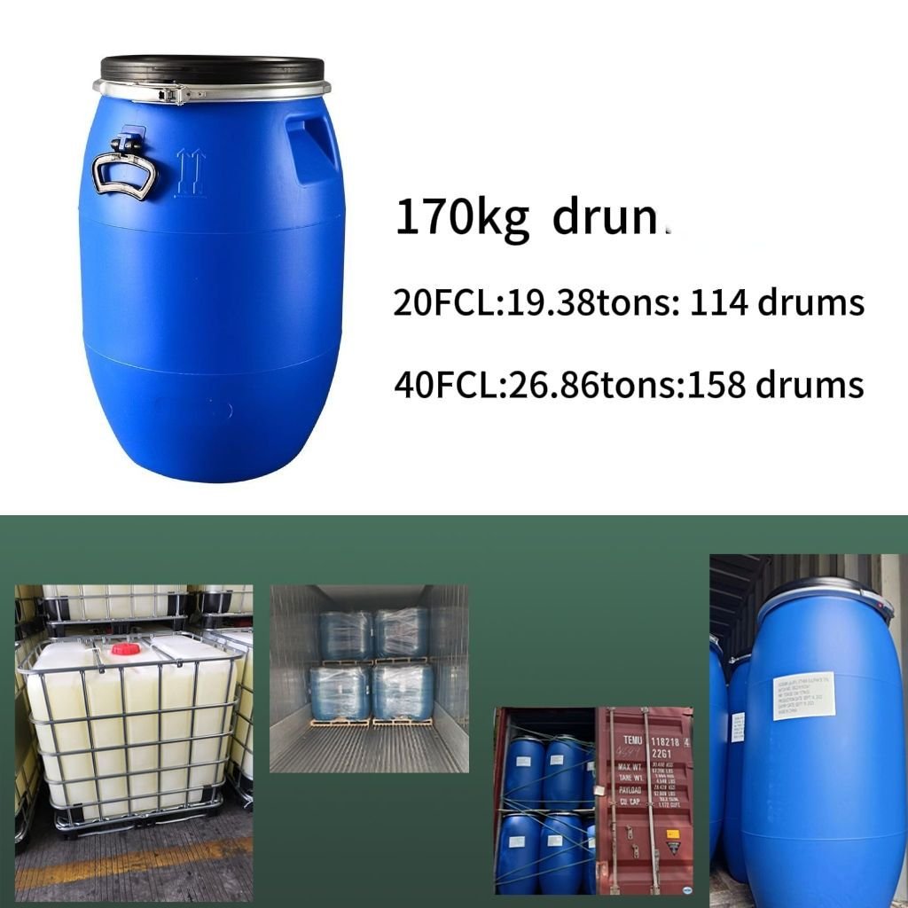 Sodium Lauryl Ether Sulfate SLES 70% for Cosmetics Industry CAS 68585-34-2 SLES 70%