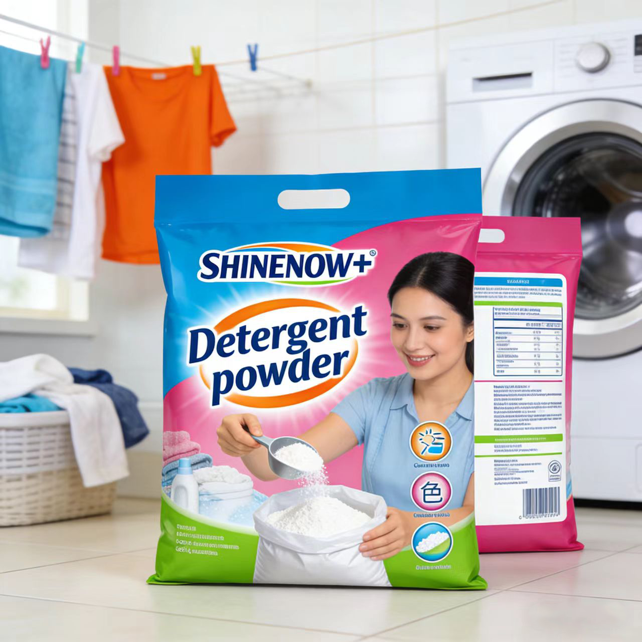 Factory Price Bulk Detergent Washing Powder Rich Foam Laundry Detergent Powder