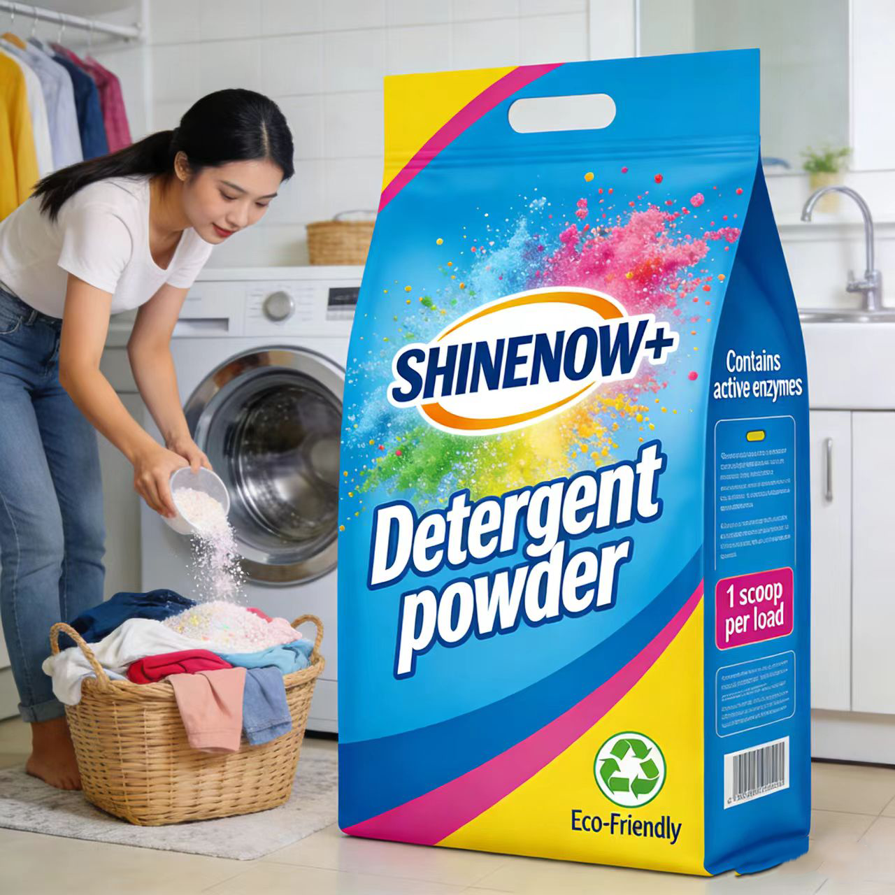 Factory Direct Sale Cheap Natural Strong Laundry Powder Detergent Washing Powder With Good Fragrance Fast Clean Powder
