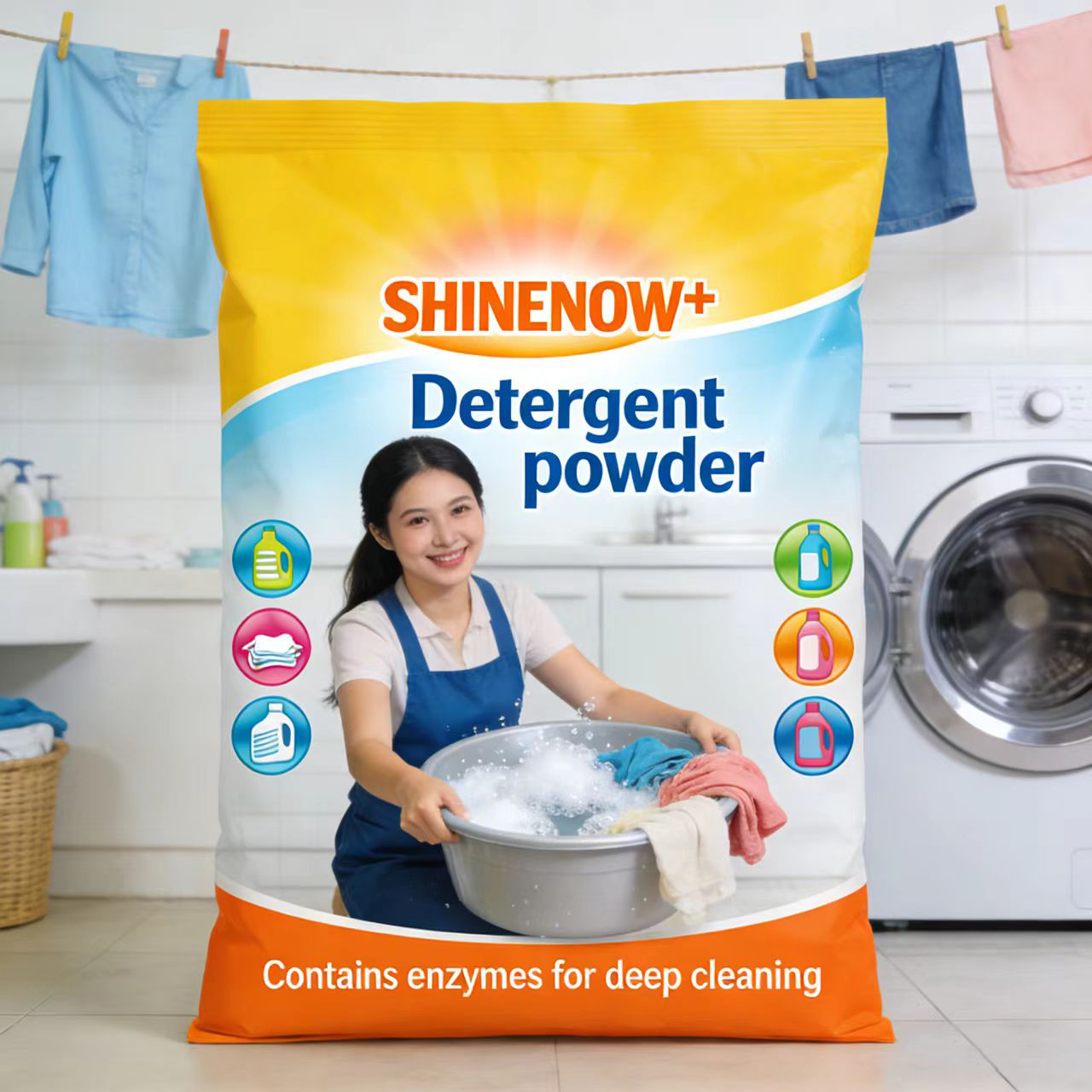 Factory Direct Sale Cheap Natural Strong Laundry Powder Detergent Washing Powder With Good Fragrance Fast Clean Powder