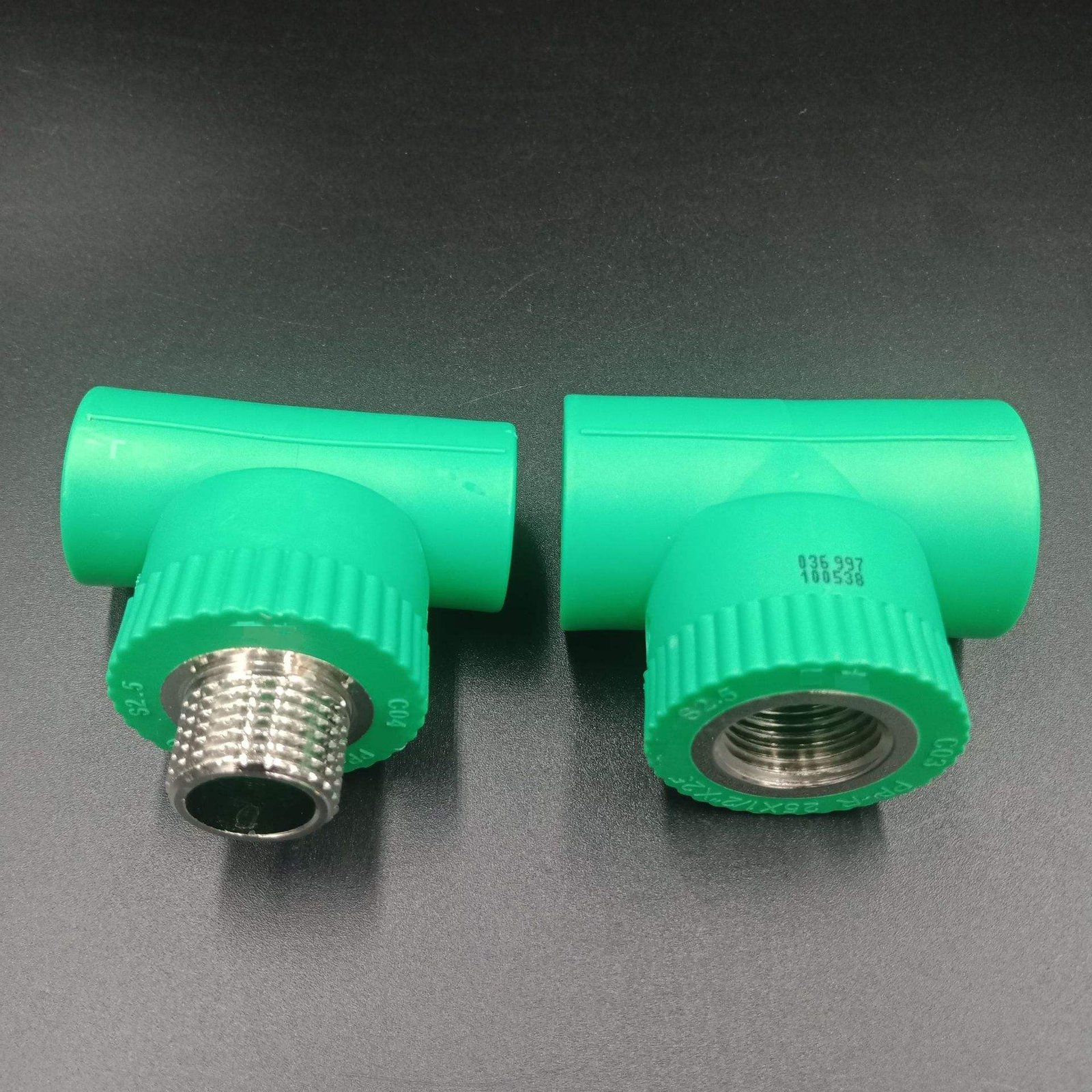 Low Pressure PPR Male Adapter Socket Threaded Plastic Brass Pipe Nipple Coupling Connector Cheap PPR Water Pipe Fitting Name