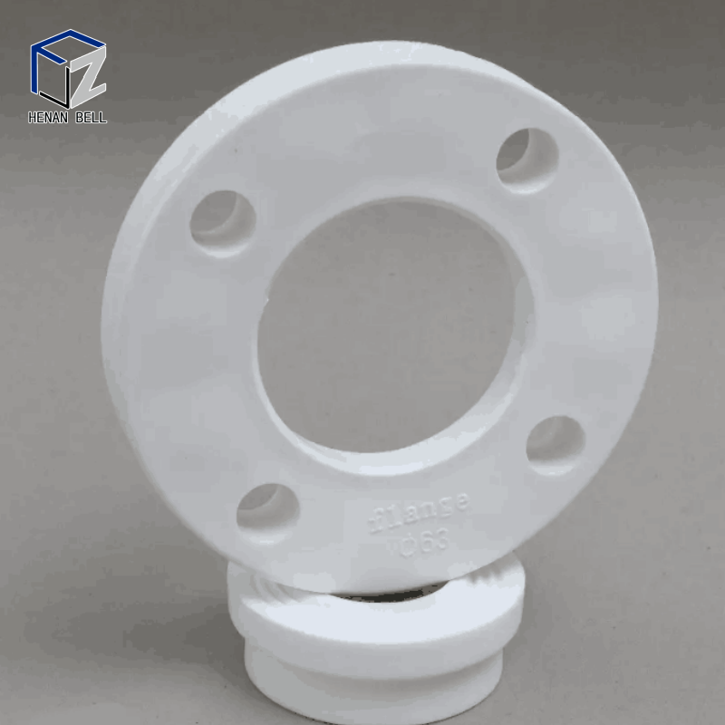 PPR Water Pipe Fitting Flange Split Ppr Sleeve Flanges White Plumbing Fittings 20mm-110mm Flange for Ppr Pipe