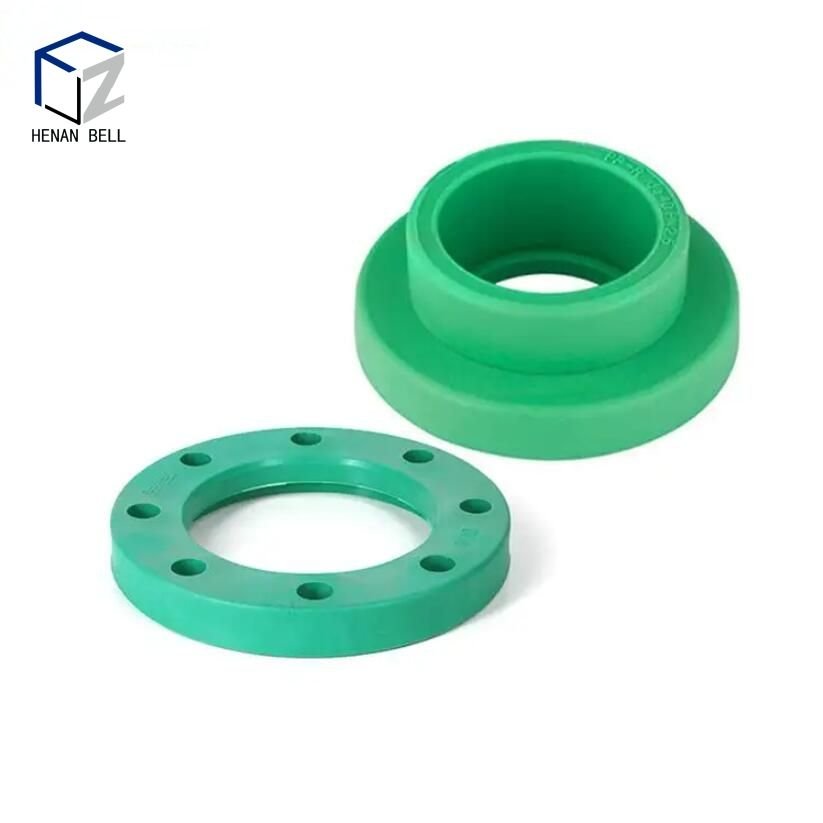 PPR Water Pipe Fitting Flange Split Ppr Sleeve Flanges White Plumbing Fittings 20mm-110mm Flange for Ppr Pipe