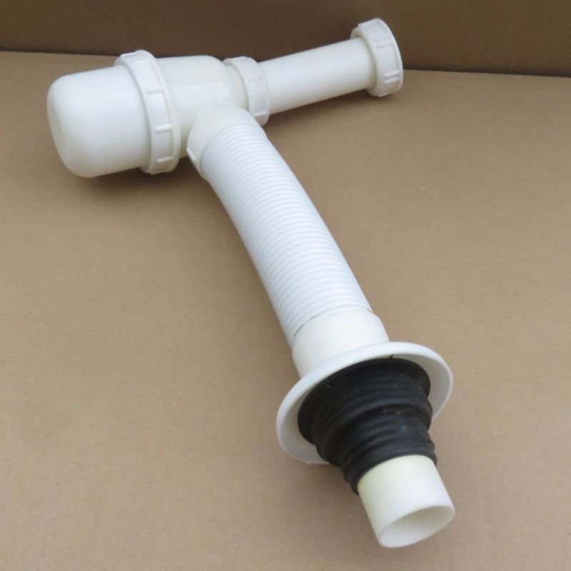 Bottle-type Drain for Washbasins, Washcloset, Vanity, Basin, Sink - Plastic Drain Pipe for Bathroom Accessories