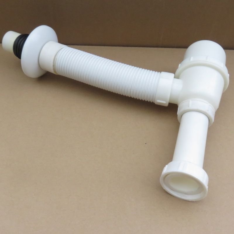 Bottle-type Drain for Washbasins, Washcloset, Vanity, Basin, Sink - Plastic Drain Pipe for Bathroom Accessories