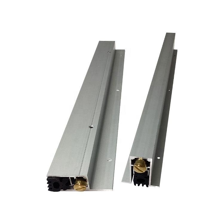 Aluminium + Rubber Modern Soundproofing Fire & Smoke Prevention Heavy Duty Automatic Door Drop Down Seal for Heavy Duty Doors