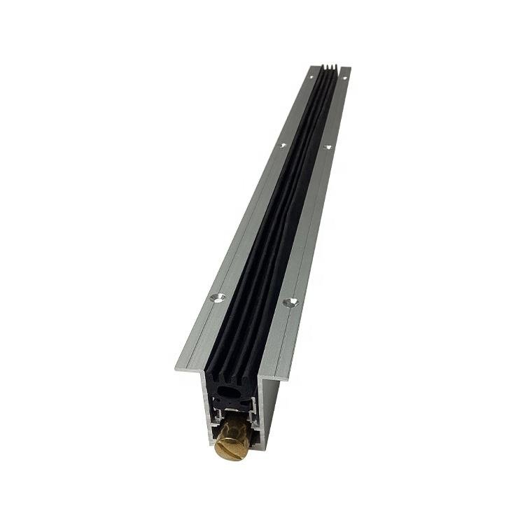Aluminium + Rubber Modern Soundproofing Fire & Smoke Prevention Heavy Duty Automatic Door Drop Down Seal for Heavy Duty Doors