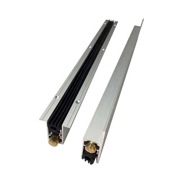 Automatic Versatile Drop Seal for Home Hotel Apartment Heavy Duty Doors Modern Design Rubber Aluminium Metal Screw Installation