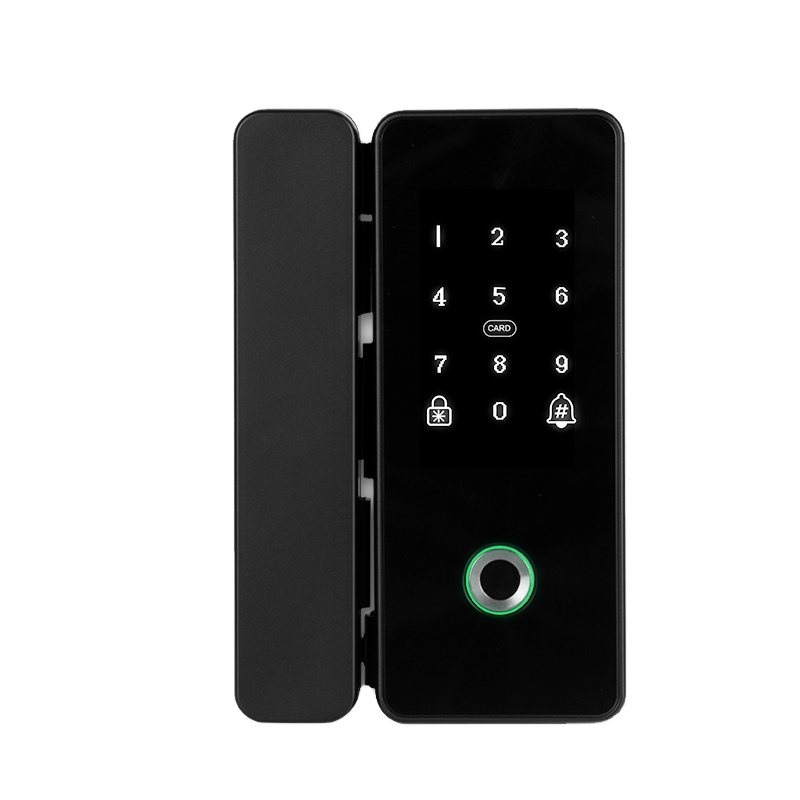 Wholesale Price Tuya Wifi Biometric Fingerprint Lock Smart Touch Keypad Glass Door Lock for Wood Door