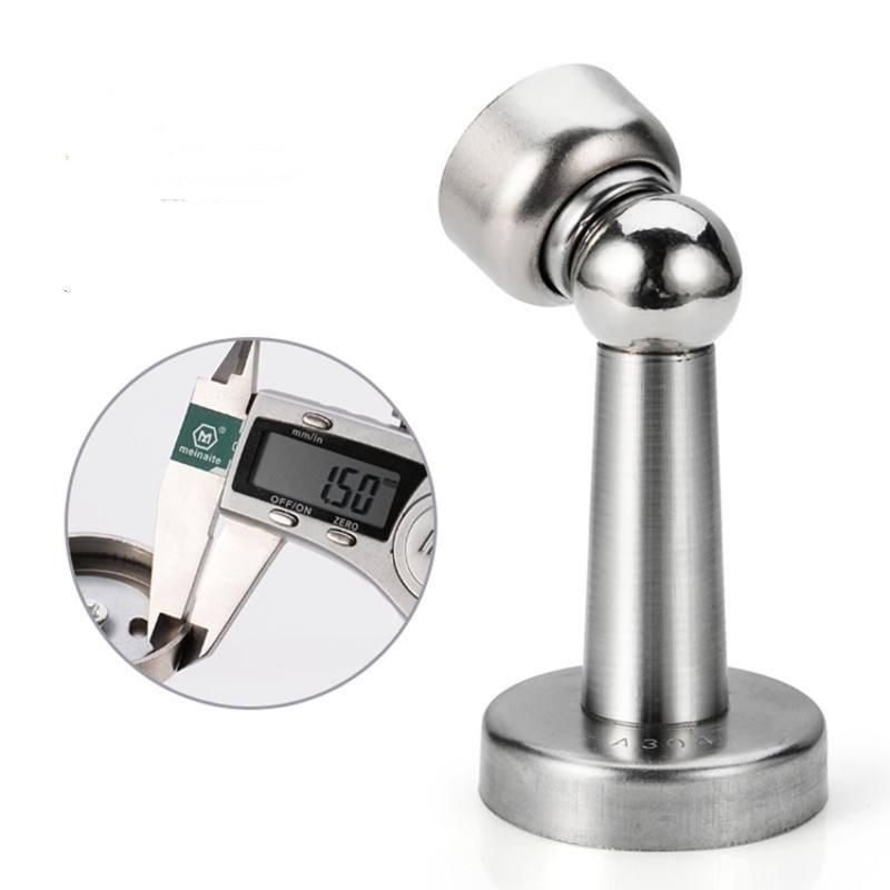 Hot Selling Durable Decent Modern Design Stainless Steel Door Stopper with 1.0mm Thickness Model 14 for Hotels and Living Rooms
