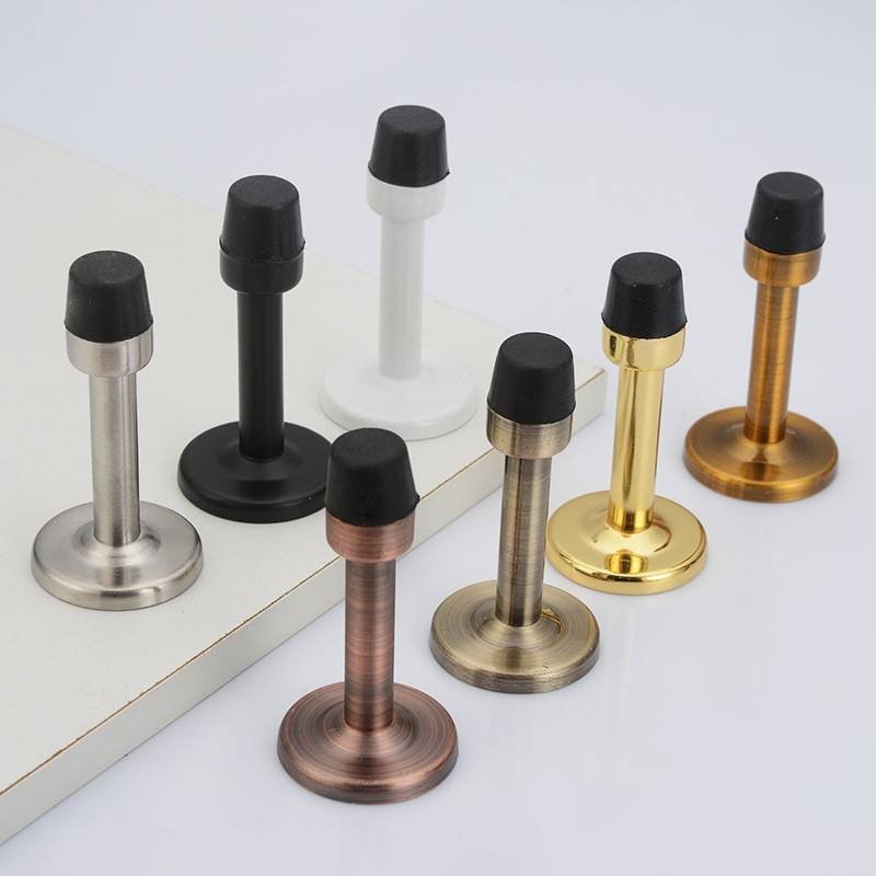 Modern Stainless Steel Door Stopper for Hotel Use Sleek Design Accessories
