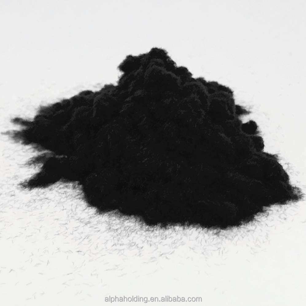 RTS Automotive Interior Nylon Pile ATN 0.6mm 1.5D Denier Electrostatic Flocking Powder Flock Fiber Flocks ATN-30BK Black