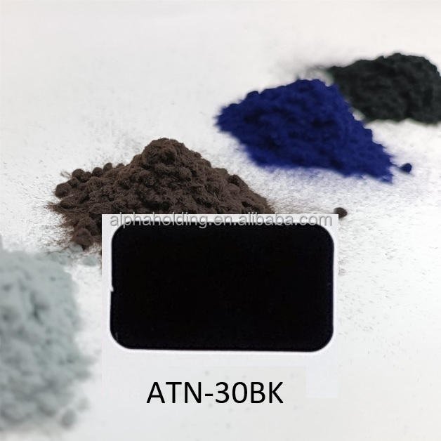 RTS Automotive Interior Nylon Pile ATN 0.6mm 1.5D Denier Electrostatic Flocking Powder Flock Fiber Flocks ATN-30BK Black