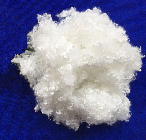 Hollow Conjugated Siliconized Virgin Staple Flame Retardant Raw Polyester Fibre FOR padding