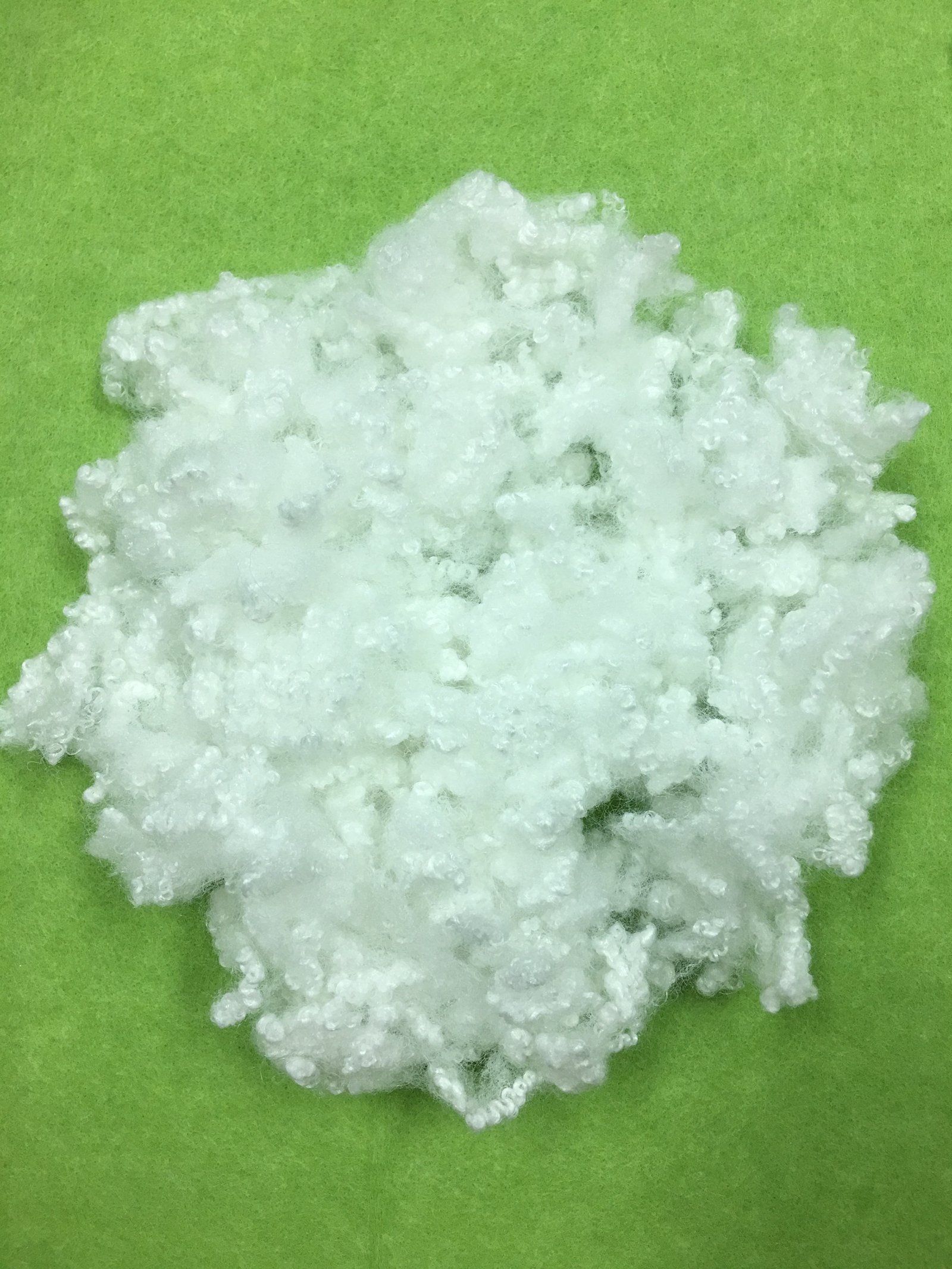 Hollow Conjugated Siliconized Virgin Staple Flame Retardant Raw Polyester Fibre FOR padding