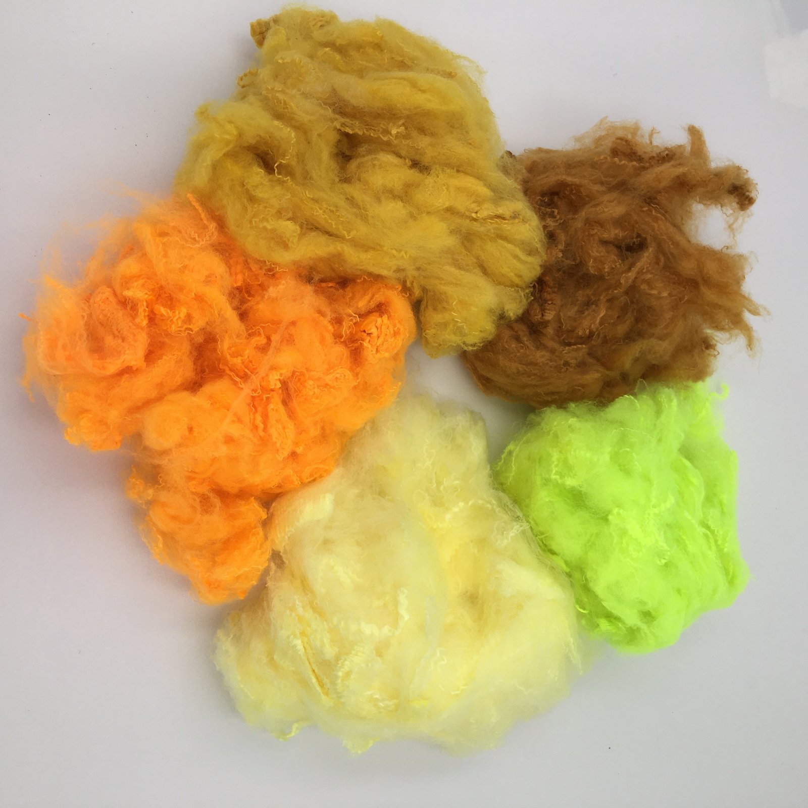 Recycle Polyester Staple Fiber Colored WITH CHEAP PRICE and GOOD QUALITY