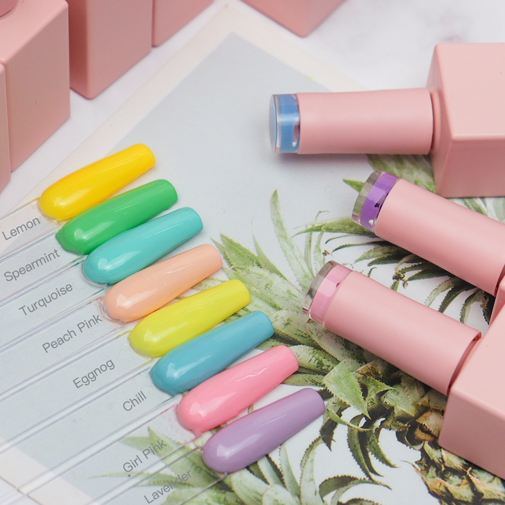 2026 Hema-Free 15ml UV Gel Polish Set High Quality Solid Gel Nail Polish Customizable Logo OEM/ODM Wholesale