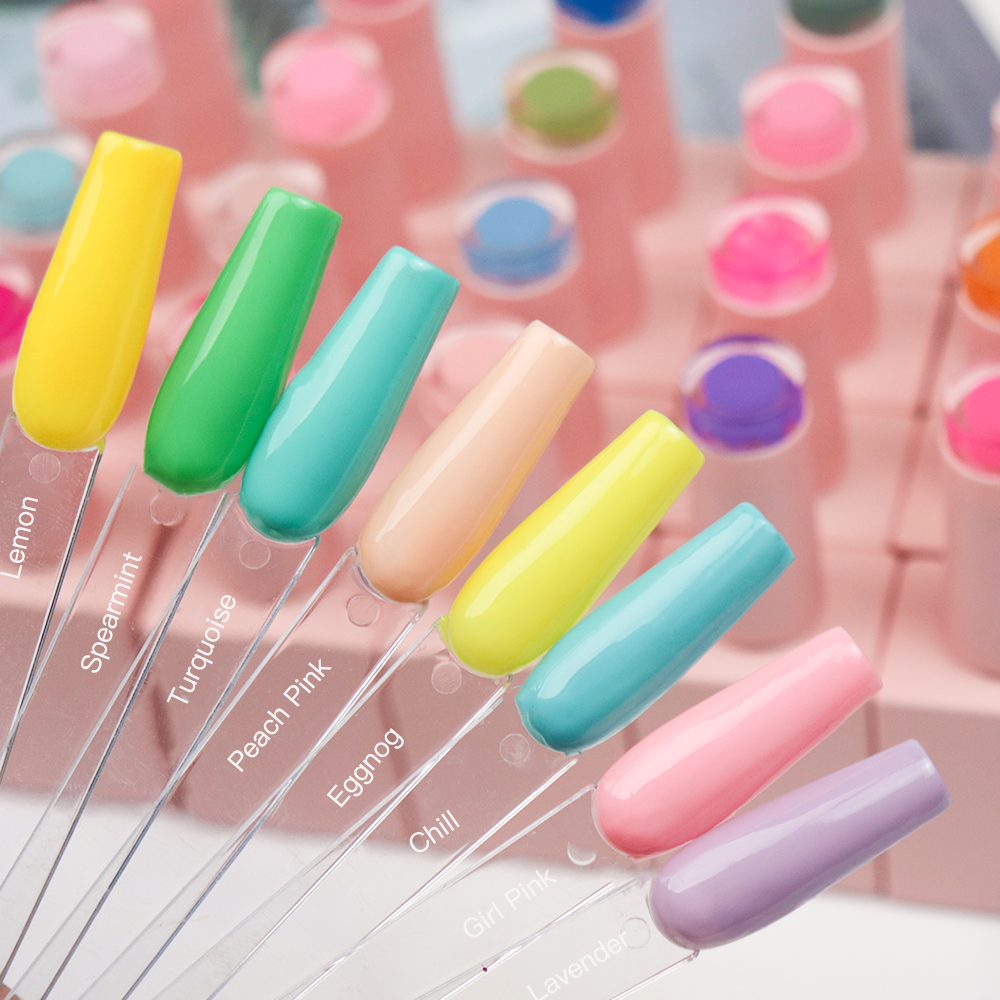 2026 Hema-Free 15ml UV Gel Polish Set High Quality Solid Gel Nail Polish Customizable Logo OEM/ODM Wholesale