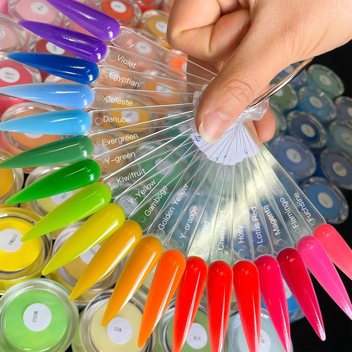 2026 Holiday Neno Color High Quality Buttery 3 in 1 Acrylic Powder and Gel Nail Powder Pigment