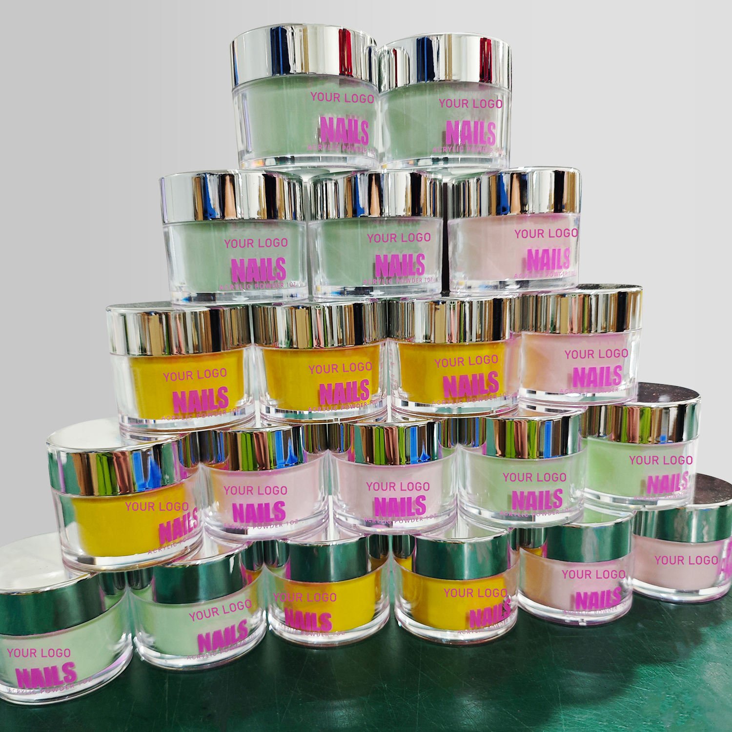 2026 Holiday Neno Color High Quality Buttery 3 in 1 Acrylic Powder and Gel Nail Powder Pigment