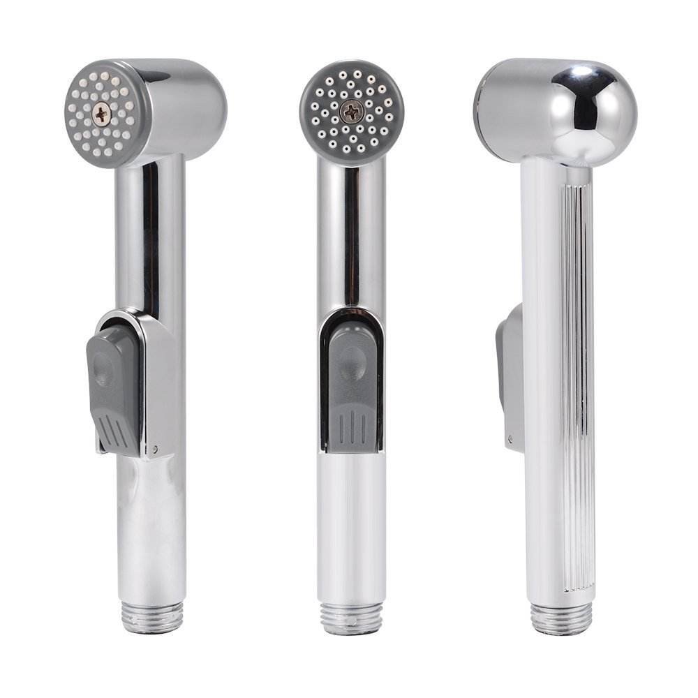 Modern Wall-Mounted Plastic Bidet Sprayer with Horizontal Spray and Easy Installation for Toilet & Bathroom Use