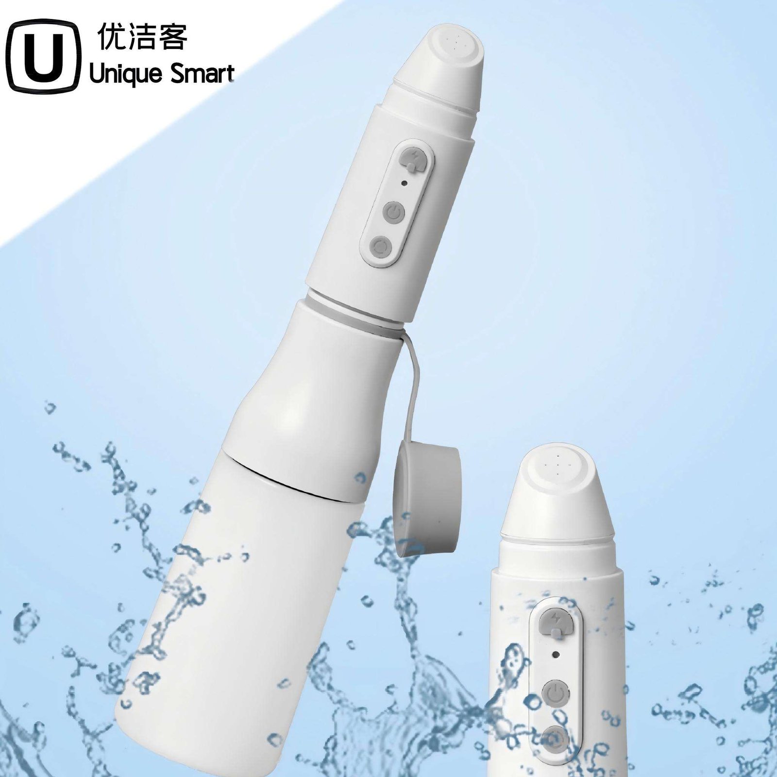 Portable Electric Bidet Toilet Sprayer USB Rechargeable Handheld for Travel Daily Personal Cleansing Modern Design
