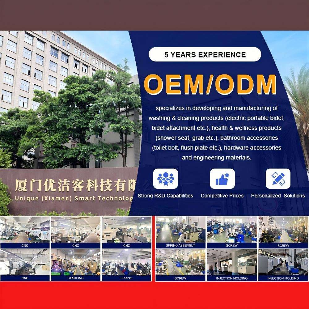 Portable Electric Bidet Toilet Sprayer USB Rechargeable Handheld for Travel Daily Personal Cleansing Modern Design