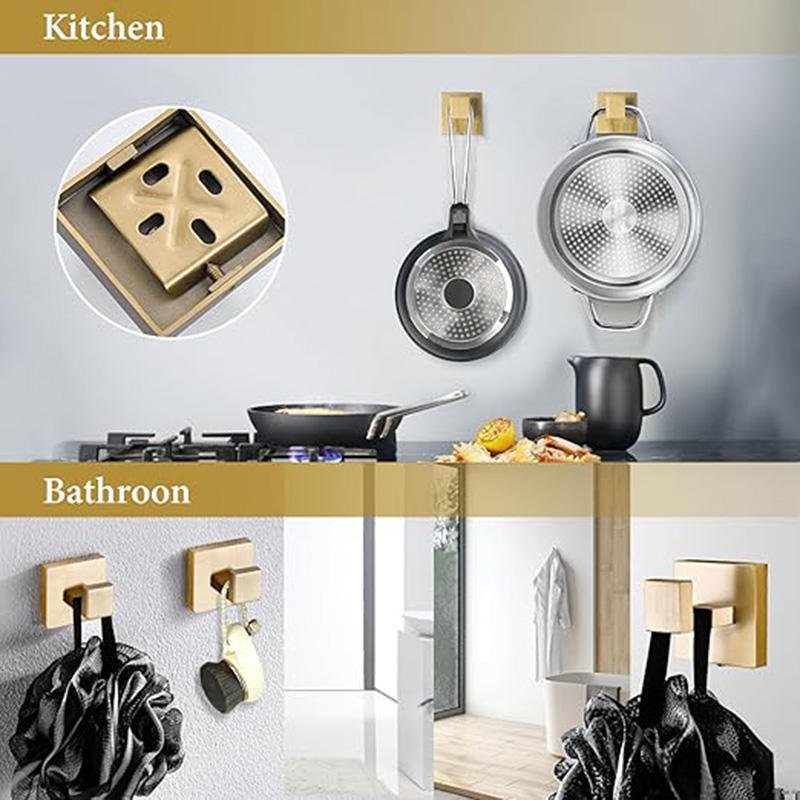 Modern Stainless Steel Bathroom Hardware Accessories Set Bath Towel Bar and Racks for Bathroom
