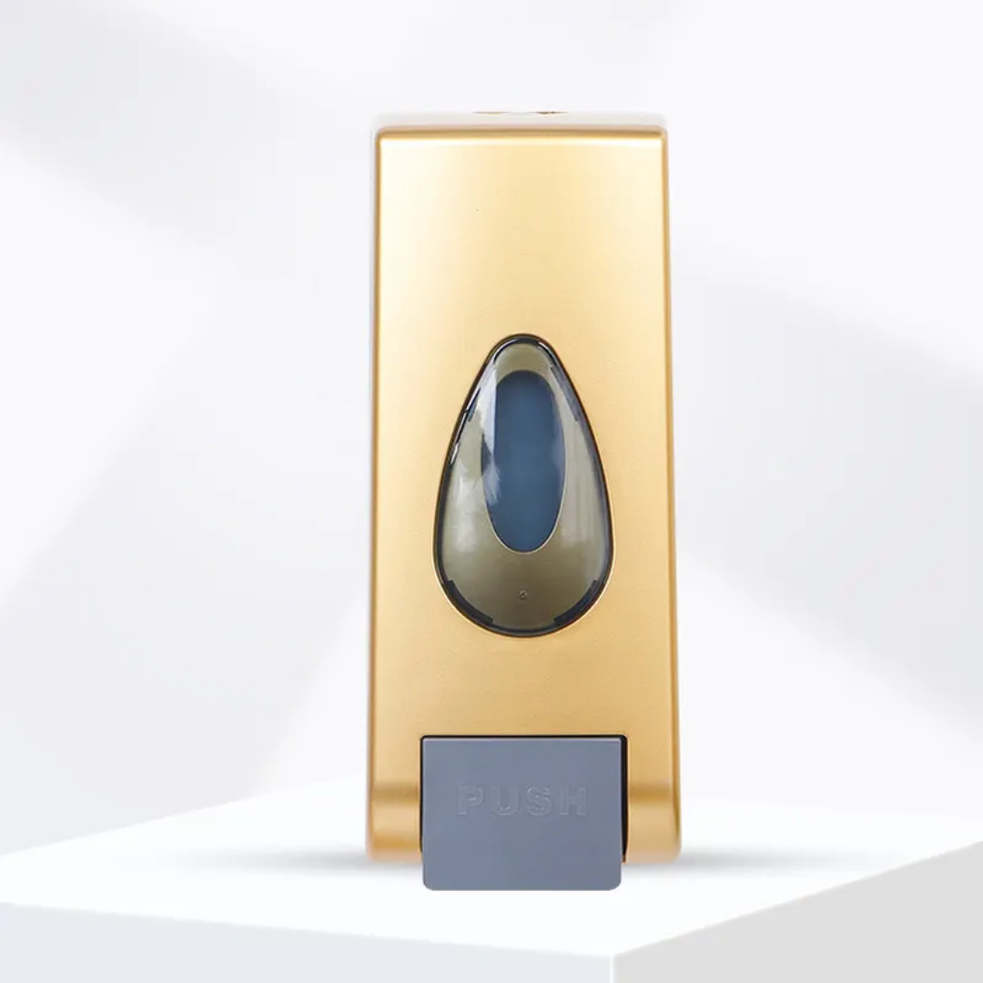 ABS Plastic 360/600ml Wall Mounted Liquid Soap and Hand Sanitizer Dispenser Dual Soap Dispenser for Hotel Commercial Use