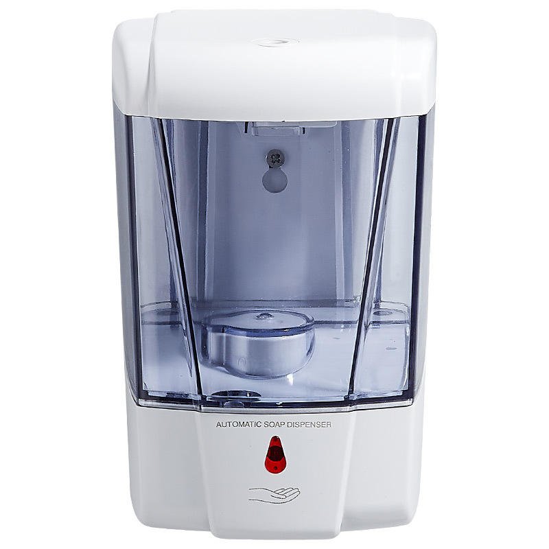 700ml Automatic Sensor Eco-Friendly USB Charging Two-piece Plastic Liquid Soap & Hand Sanitizer Dispenser Bathroom Accessory