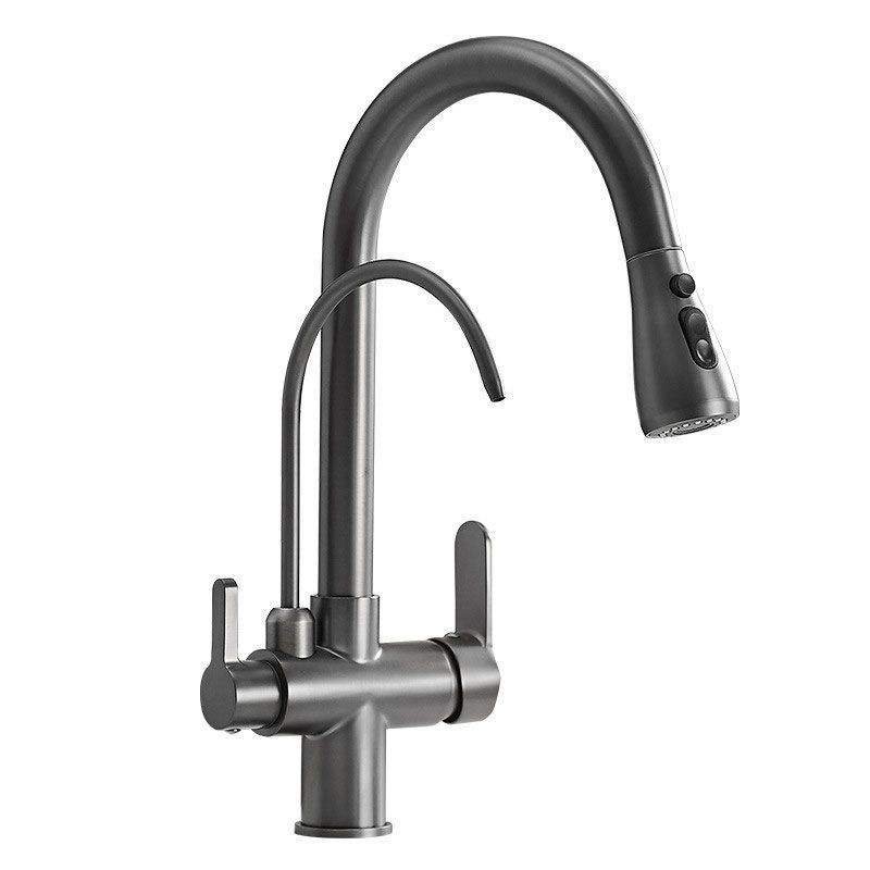 Best-selling in Brazil Customized Stainless Steel Kitchen Water Filter Faucet