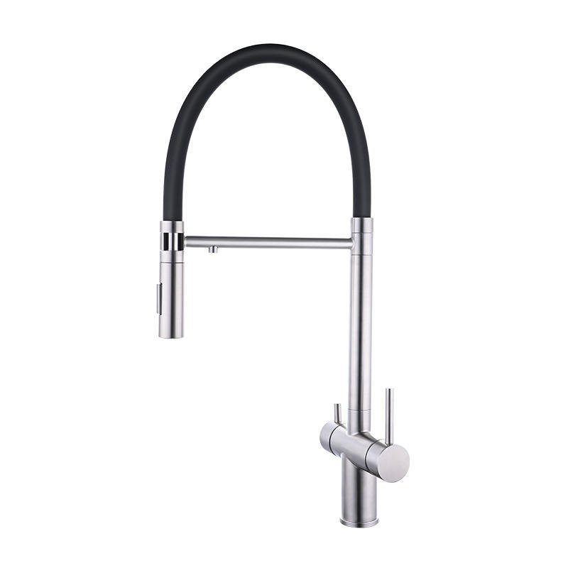 Hot Sale Three-in-one Silicone Tube Kitchen Faucet Magnetic Attraction Water Purification