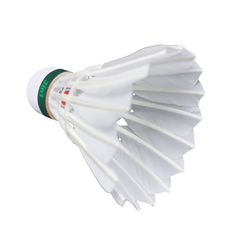 Durable Low Price D45 3 in 1 Goose Feather & Fiber Cork Badminton Shuttlecock OEM ODM for Indoor Training