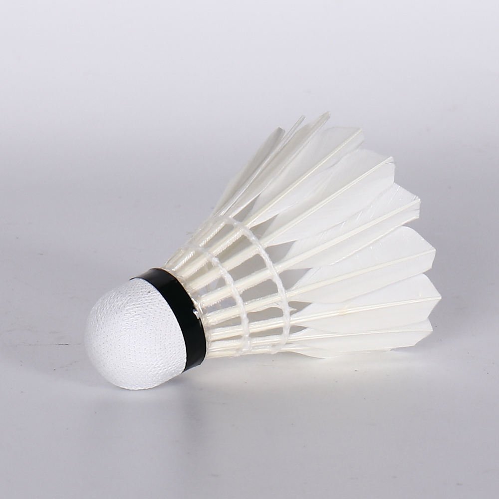 Shuttlecock Water Duck Feather Class D Thin Rod 2 Layer Cork OEM Badminton Shuttlecock