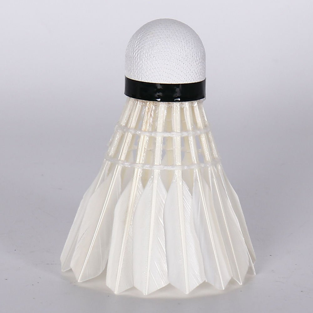 Shuttlecock Water Duck Feather Class D Thin Rod 2 Layer Cork OEM Badminton Shuttlecock