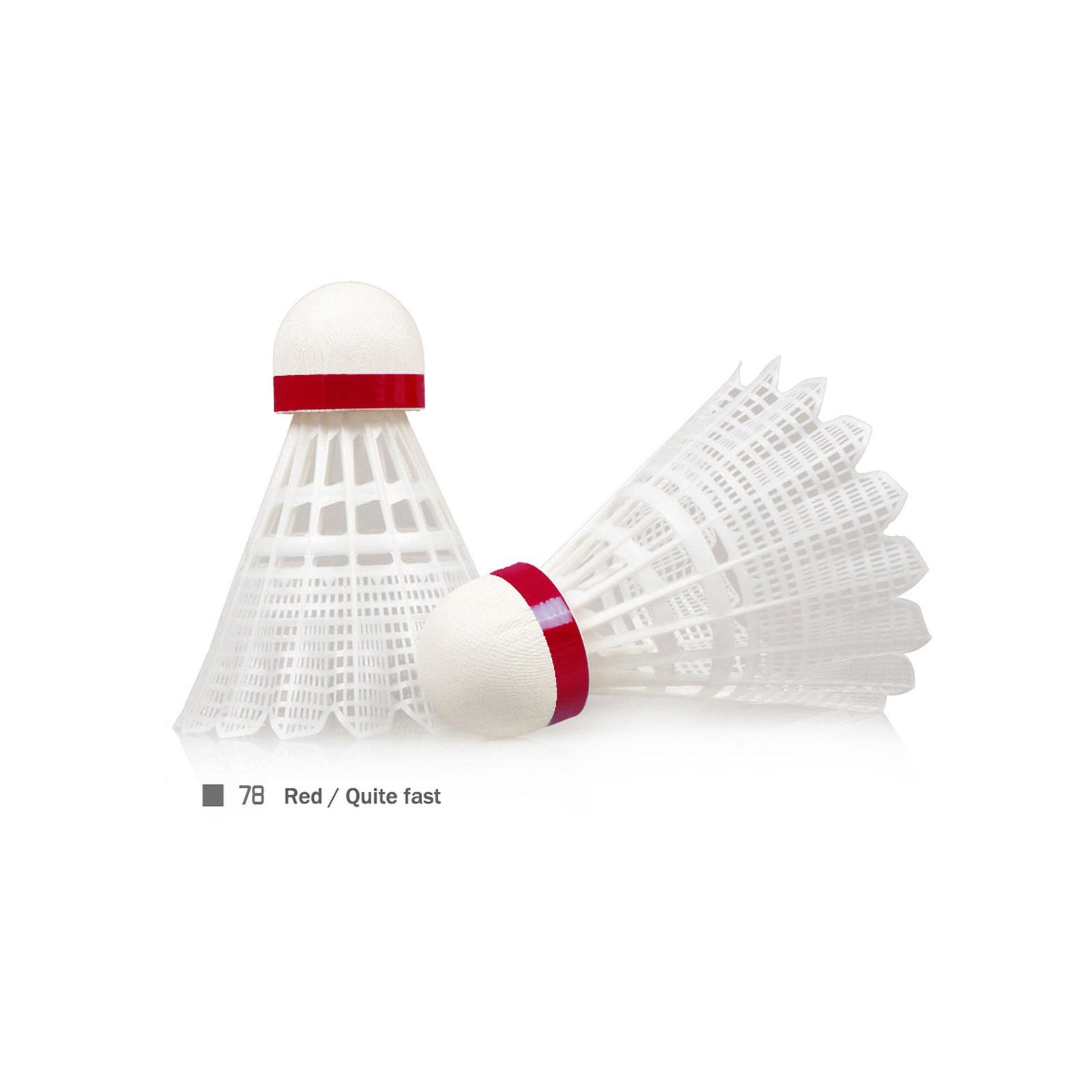 Nylon Shuttlecock with Slow Speed Custom Logo & Packaging for Badminton