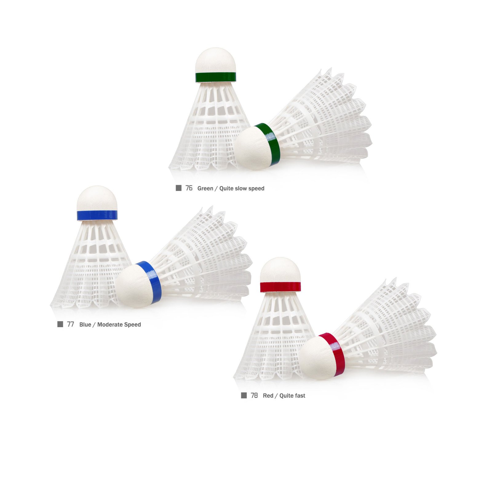 Nylon Shuttlecock with Slow Speed Custom Logo & Packaging for Badminton