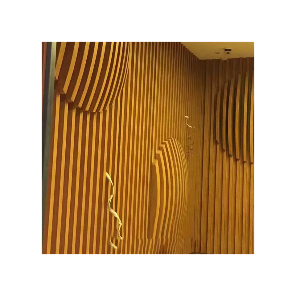 Richly Colored Wave Design S-shaped Suspended Metal Ceiling with Fireproof Sound-Absorbing Features