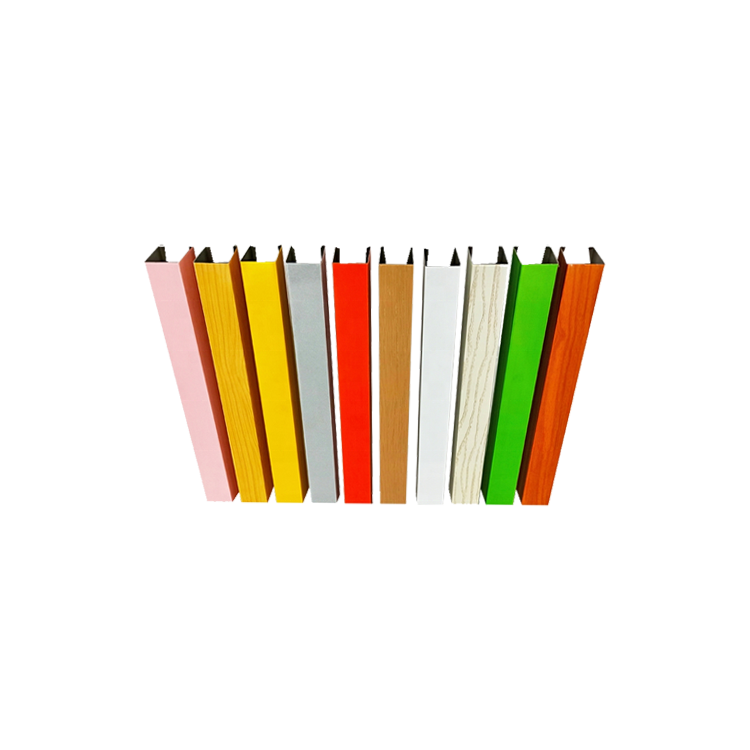 Modern Design Aluminum Baffle Linear Ceiling Suspended Metal False Ceiling Interior Wall Decoration for Mall Office Hotel