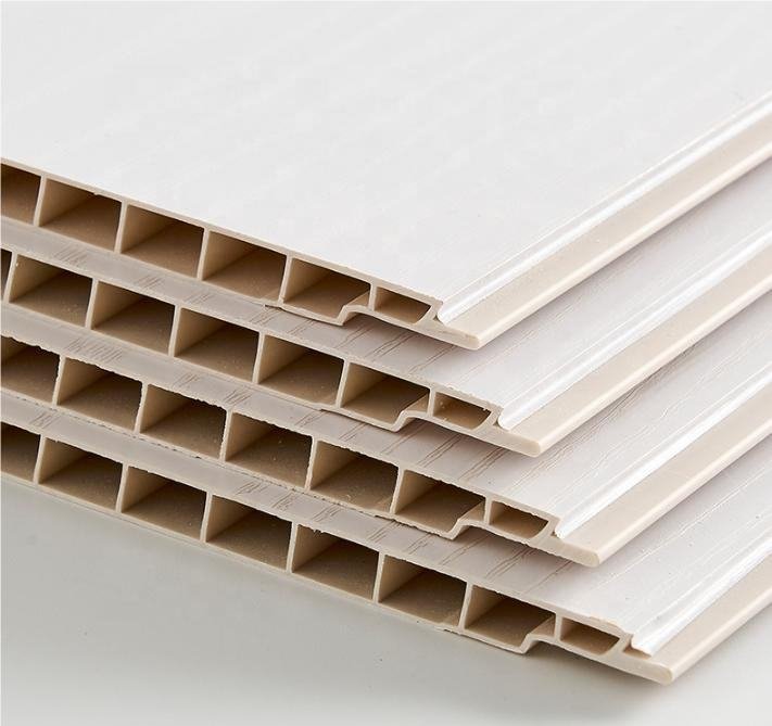 Chinese Manufacturer Wholesale PVC WPC Ceiling Board Fireproof Moisture-proof Luxurious Ceiling Panel Tiles