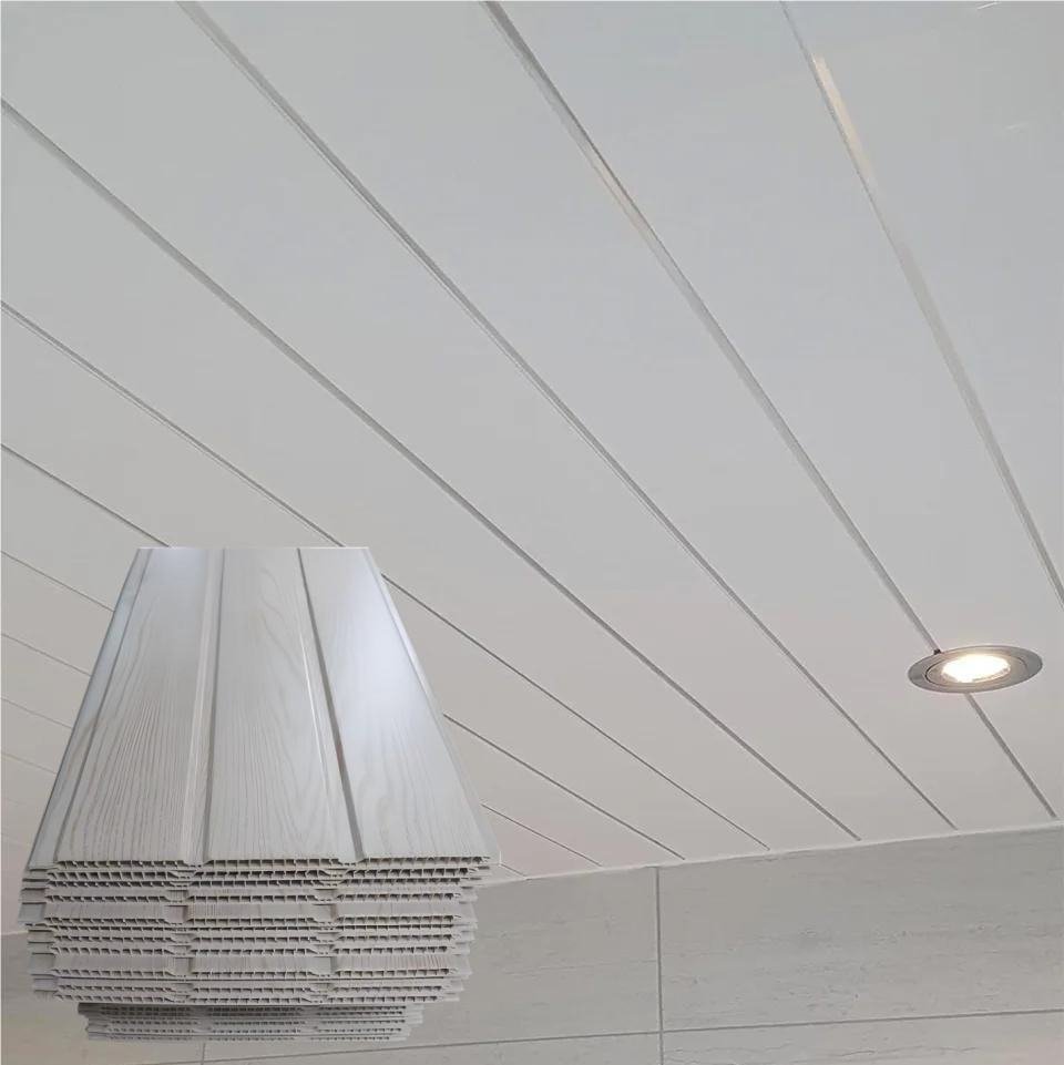 Hot Popular Pvc Ceiling Board Interior Ceiling Panel Modern Design Fireproof Perforated Ceilings Easy Install for Decoration