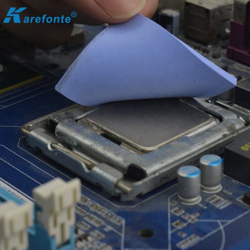 Factory Direct Sale Manufacturer 2W/m.k Heat Transfer Thermal Conductive Gap Filling Silicone Pad for LED/ Inverter /Charger